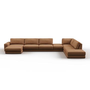 MONZA - Corner fabric sofa with chaise longue by DÔME DECO - view 3
